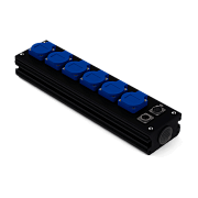 Коробка коммутационная проходная CB 06-F-M